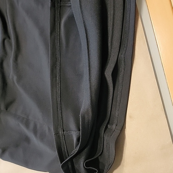 Kimi + Kai Maternity Size S Black Little Black Dress, Tan with Black Mesh Inset - Picture 14 of 15